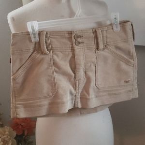 Hollister corduroy mini skirt size 5